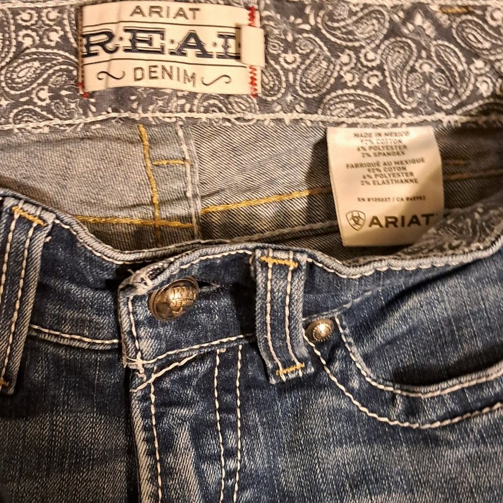 ARIAT REAL DENIM JEANS SZ 27